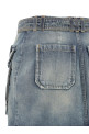 Спідниця з кишенями для вантажу СИНЯ BALMAIN FF1LBA88DF796FC Спідниця з кишенями для вантажу СИНЯ BALMAIN FF1LBA88DF796FC