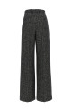 Striped wool pants Black-grey Striped wool pants Black-grey