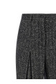 Striped wool pants Black-grey Striped wool pants Black-grey