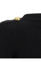 Скручений трикотажний кардиган Чорний BALMAIN FF1KL245KI500PA Скручений трикотажний кардиган Чорний BALMAIN FF1KL245KI500PA