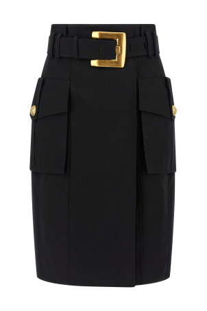 Wrap skirt Black Wrap skirt Black