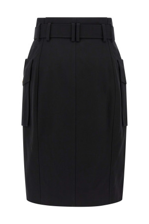 Wrap skirt Black Wrap skirt Black