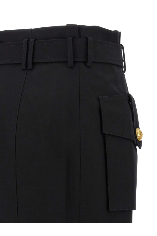 Wrap skirt Black