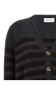 Striped cardigan Multicolor Striped cardigan Multicolor