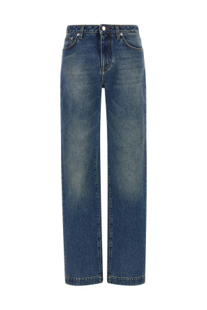 Джинси з логотипом Blue DOLCE & GABBANA FTDDFDG8NV3S9001 Джинси з логотипом Blue DOLCE & GABBANA FTDDFDG8NV3S9001