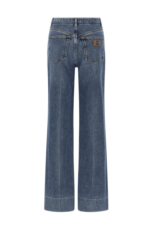 Logo tag jeans Blue Logo tag jeans Blue