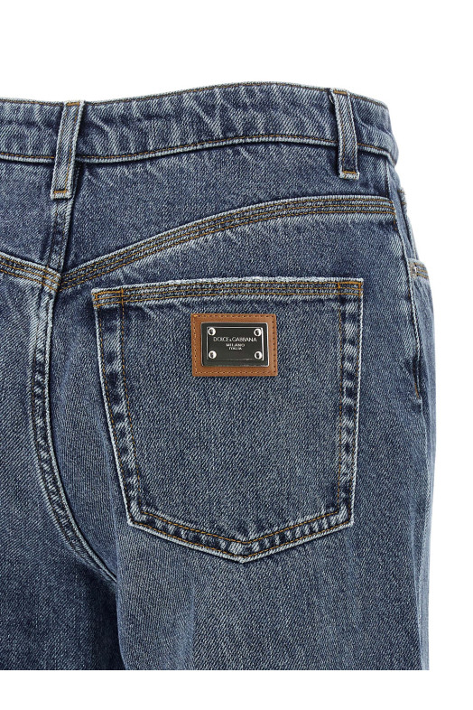 Logo tag jeans Blue Logo tag jeans Blue