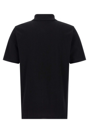 Поло з вишитим логотипом Чорно-сіре BALMAIN DH1GC028BC78EAB Поло з вишитим логотипом Чорно-сіре BALMAIN DH1GC028BC78EAB