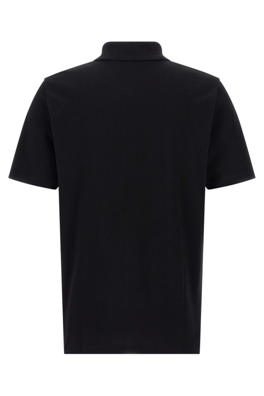 Поло з вишитим логотипом Чорно-сіре BALMAIN DH1GC028BC78EAB Поло з вишитим логотипом Чорно-сіре BALMAIN DH1GC028BC78EAB