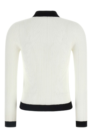 Двоколірний кардиган Чорно-сірий BALMAIN FF1KL191KI64GAB Двоколірний кардиган Чорно-сірий BALMAIN FF1KL191KI64GAB