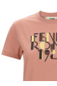 Футболка «Fendi Roma 1925» Розовый FS7254AVF9F1T6N Футболка «Fendi Roma 1925» Розовый FS7254AVF9F1T6N