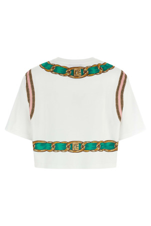 'Balmain Foulard' print T-shirt Multicolor 'Balmain Foulard' print T-shirt Multicolor