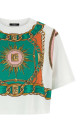 'Balmain Foulard' print T-shirt Multicolor 'Balmain Foulard' print T-shirt Multicolor