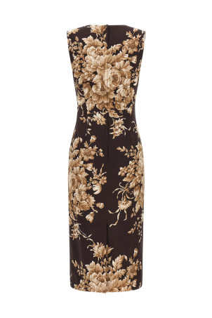 Платье с розовым принтом Разноцветное DOLCE & GABBANA F6GASTFSA7YHM4OX Платье с розовым принтом Разноцветное DOLCE & GABBANA F6GASTFSA7YHM4OX