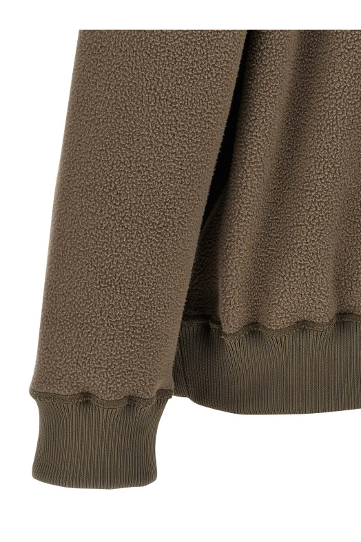 Fleece sweatshirt Gray Fleece sweatshirt Gray