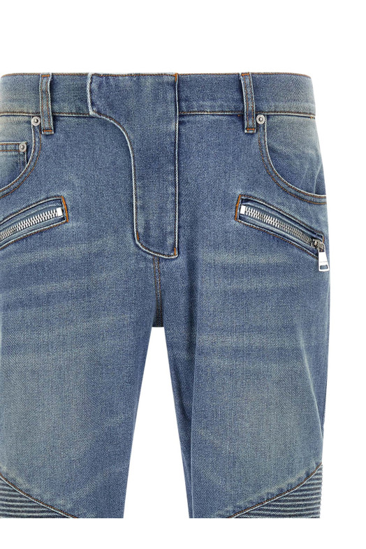 'Biker' jeans Blue 'Biker' jeans Blue