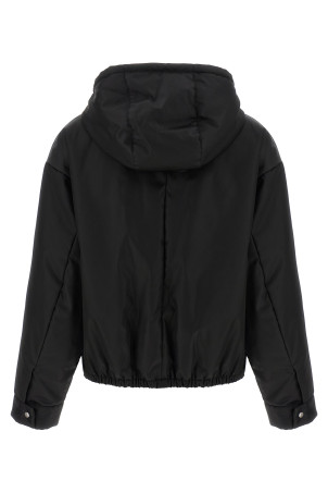 Куртка с капюшоном Re-Nylon Черная PRADA 29P246SVMO1WQ8F0002 Куртка с капюшоном Re-Nylon Черная PRADA 29P246SVMO1WQ8F0002