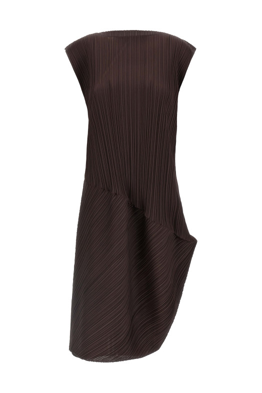 Midi Dress Brown Midi Dress Brown