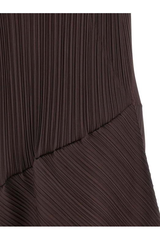 Midi Dress Brown Midi Dress Brown