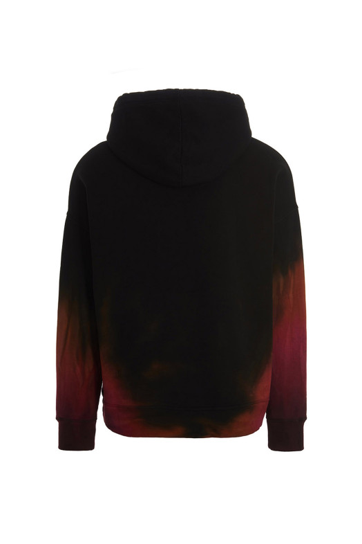 Толстовка з капюшоном D2 Flame, чорна DSQUARED2 (S74GU0668S25030962A)
