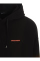 Толстовка з капюшоном D2 Flame, чорна DSQUARED2 (S74GU0668S25030962A)