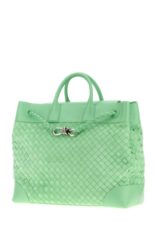 Мятно-зеленая дорожная сумка Andiamo Voyager BOTTEGA VENETA (827066V1QE5) Мятно-зеленая дорожная сумка Andiamo Voyager BOTTEGA VENETA (827066V1QE5)