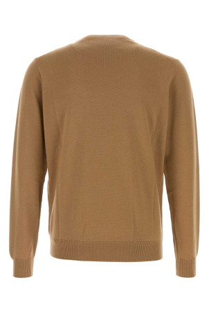 Camel stretch cotton sweater FENDI (FZE035ATMO)