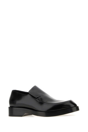 Black leather loafers JIL SANDER (J33WR0017P7032)