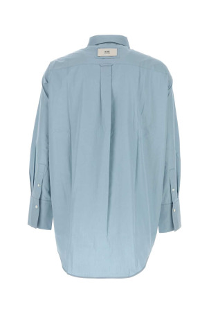 Light blue poplin shirt AMI (USH779CO0063) Light blue poplin shirt AMI (USH779CO0063)