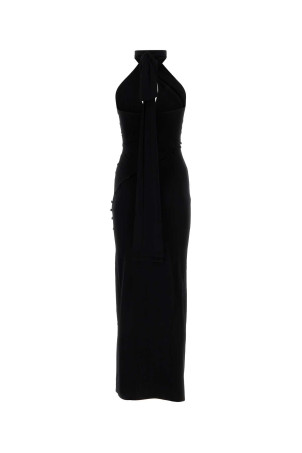 Black jersey long dress Black MAGDA BUTRYM (112923)