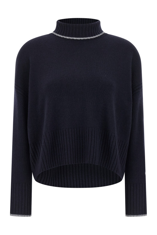 'Falkland' turtleneck sweater Blue