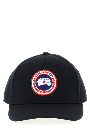 Кепка з вишитим логотипом Чорна CANADA GOOSE 5480U61 Кепка з вишитим логотипом Чорна CANADA GOOSE 5480U61
