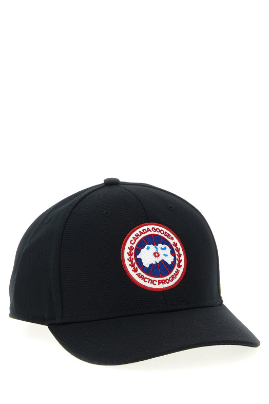 Кепка с вышитым логотипом Черная CANADA GOOSE 5480U61