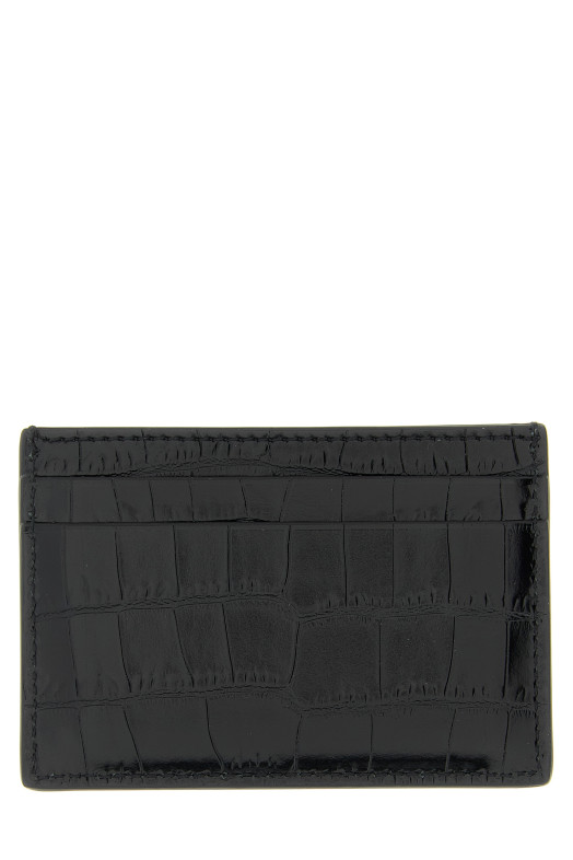 'Exotic Line' card holder Black 'Exotic Line' card holder Black