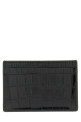 'Exotic Line' card holder Black 'Exotic Line' card holder Black