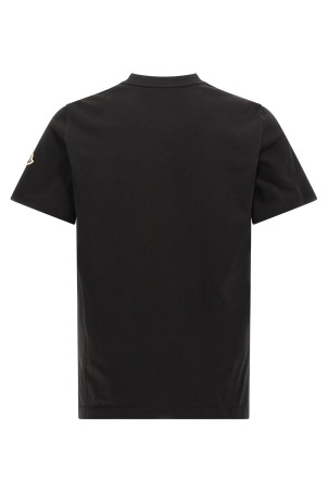 Flocked logo T-shirt Black Flocked logo T-shirt Black