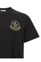 Flocked logo T-shirt Black Flocked logo T-shirt Black