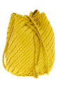 Сумка-відро «Pompom Double Jump» Жовта 8838DGW5MATYELLOW Сумка-відро «Pompom Double Jump» Жовта 8838DGW5MATYELLOW