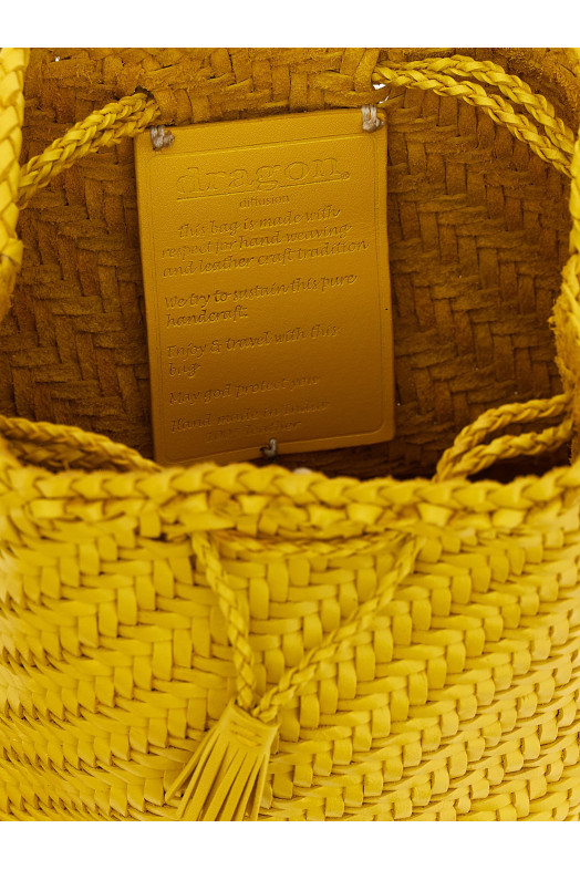 Сумка-відро «Pompom Double Jump» Жовта 8838DGW5MATYELLOW Сумка-відро «Pompom Double Jump» Жовта 8838DGW5MATYELLOW