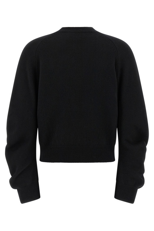 Свитер с изогнутыми рукавами Черный NUDE 1101W2553609