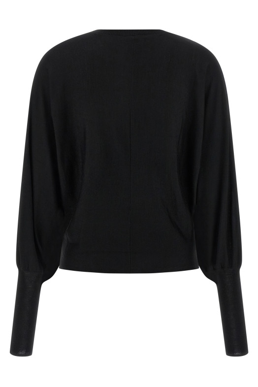 Wool sweater Black