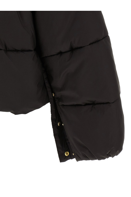 'Impasto' down jacket Brown