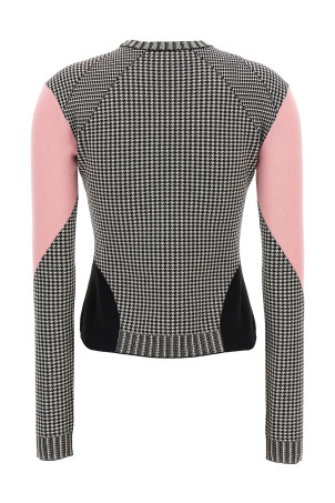 Houndstooth sweater Multicolor Houndstooth sweater Multicolor