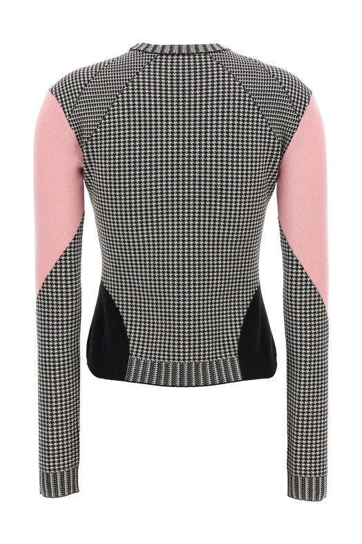 Свитер в клетку Разноцветный ALEXANDER MCQUEEN 798381Q1BAW1295 Свитер в клетку Разноцветный ALEXANDER MCQUEEN 798381Q1BAW1295