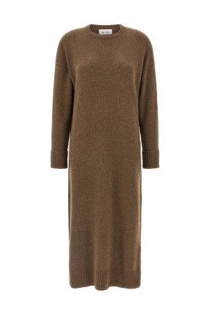 Кашемировое платье Коричневое CD8204F5277 Кашемировое платье Коричневое CD8204F5277