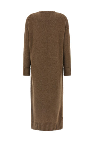 Кашемировое платье Коричневое CD8204F5277 Кашемировое платье Коричневое CD8204F5277