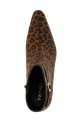 Animal print ankle boots Brown