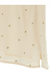 Lurex embroidery tank top Beige Lurex embroidery tank top Beige