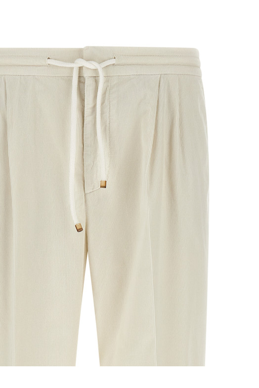 Corduroy trousers White Corduroy trousers White
