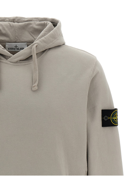 Худі з логотипом Бежевий STONE ISLAND K2S156100029S0A20V0061 Худі з логотипом Бежевий STONE ISLAND K2S156100029S0A20V0061